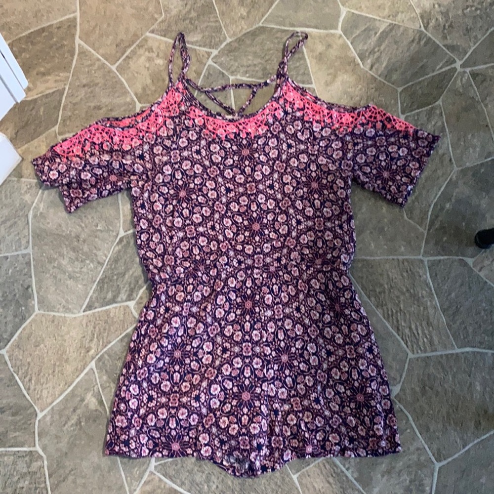 Cold Shoulder Romper